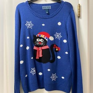Christmas Cat Sweater